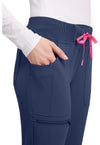 Navy - Women's Mid Rise Jogger (View 2)