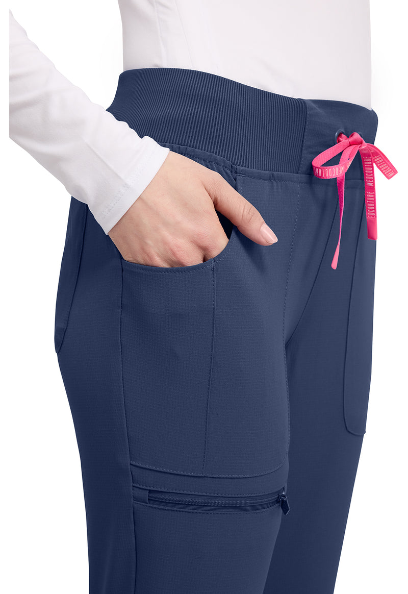 Navy - Women's Mid Rise Jogger (View 2)