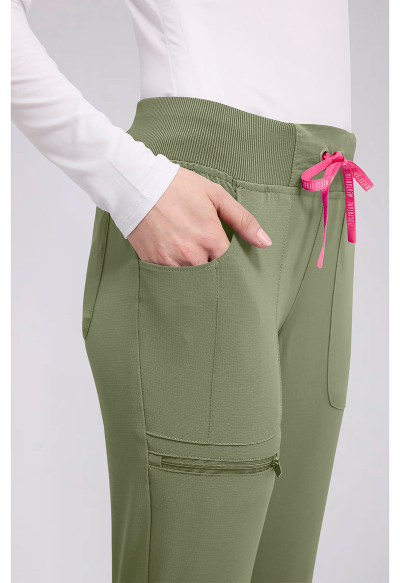 Olive - Women's Mid Rise Jogger (View 2)