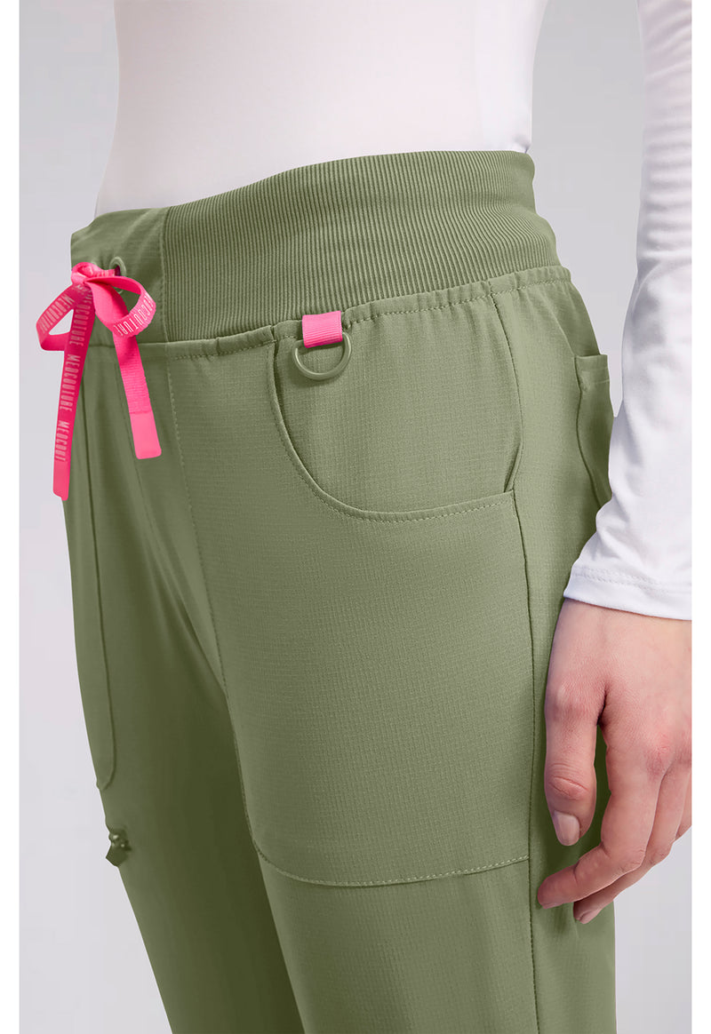 Olive - Women's Mid Rise Jogger (View 3)