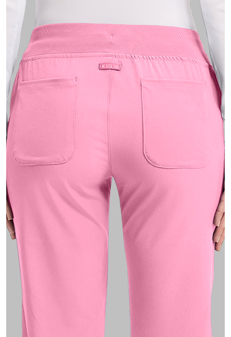 Pixel Pink - Women's Mid Rise Jogger (View 2)