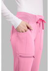 Pixel Pink - Women's Mid Rise Jogger (View 3)