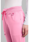 Pixel Pink - Women's Mid Rise Jogger (View 4)