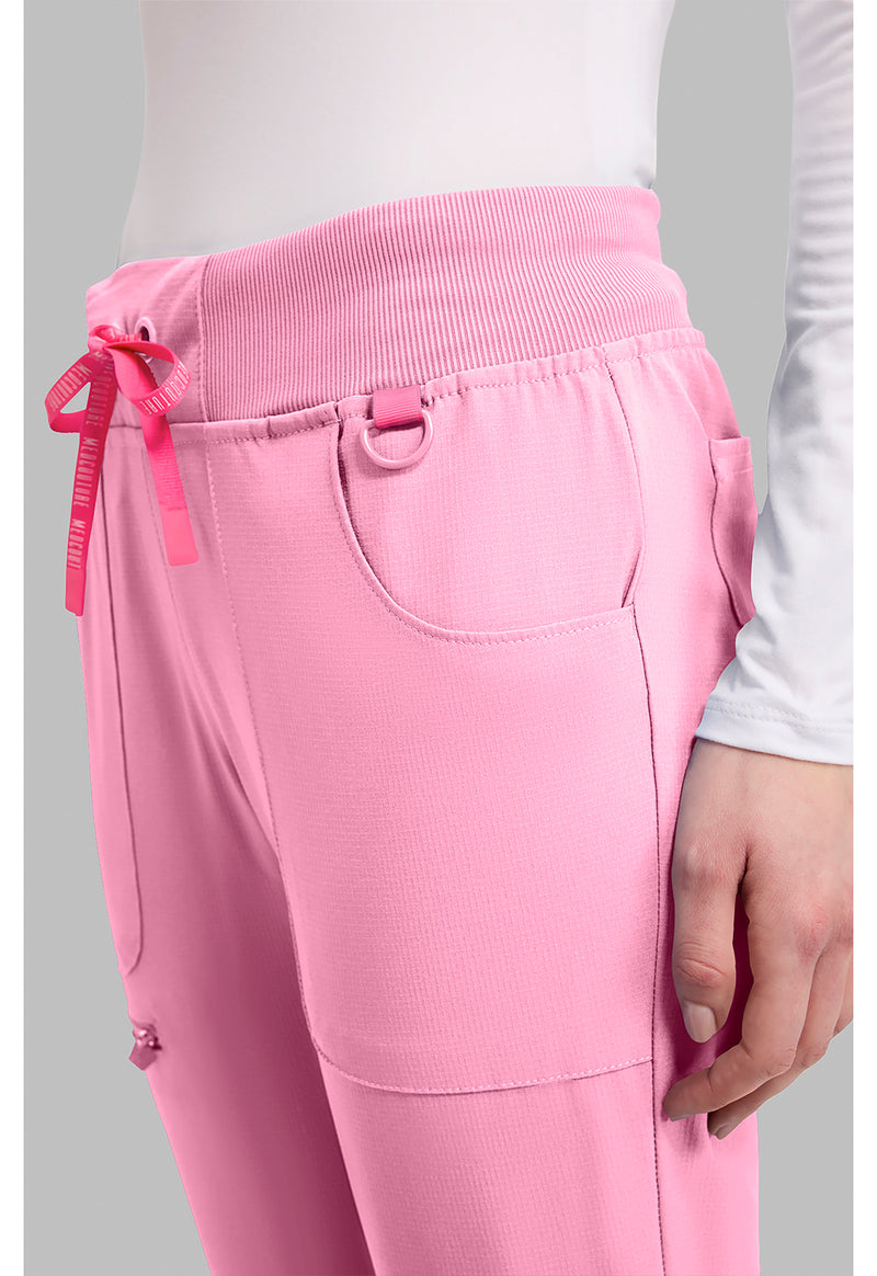 Pixel Pink - Women's Mid Rise Jogger (View 4)