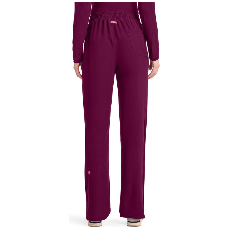 wine - Women's Straight Leg Pull-On Pant