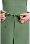 Beyond Green - Women's Straight Leg Pull-On Scrub Pants (View 4)