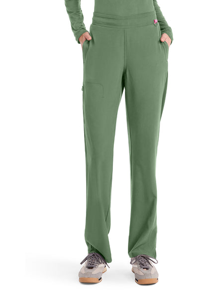 Women's Straight Leg Pull-On Scrub Pants