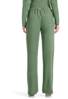 Beyond Green - Med Couture AMP Women Scrub Pants - Back View