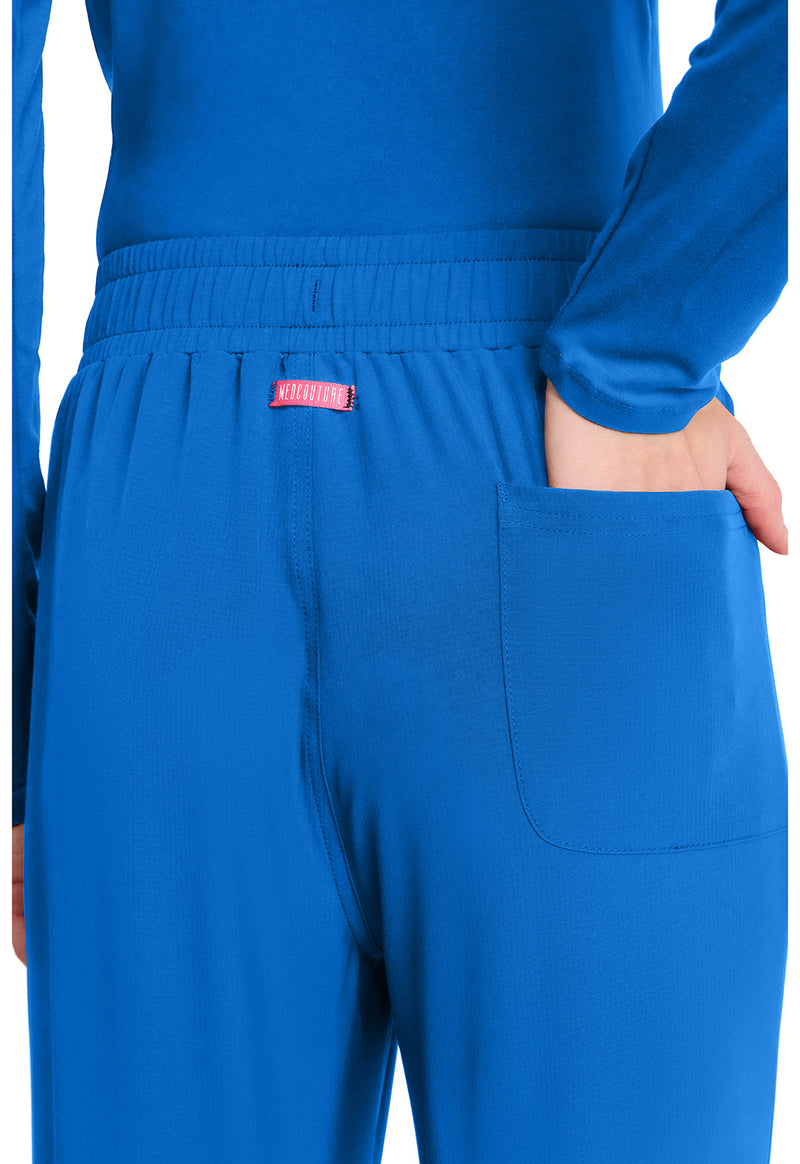 Royal - Women's Straight Leg Pull-On Scrub Pants (View 2)
