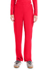 Solar Flare - Med Couture AMP Women Scrub Pants - Front View