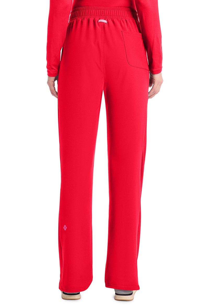 Solar Flare - Med Couture AMP Women Scrub Pants - Back View