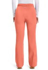 Coral Fusion - Med Couture AMP Women Scrub Pants - Back View