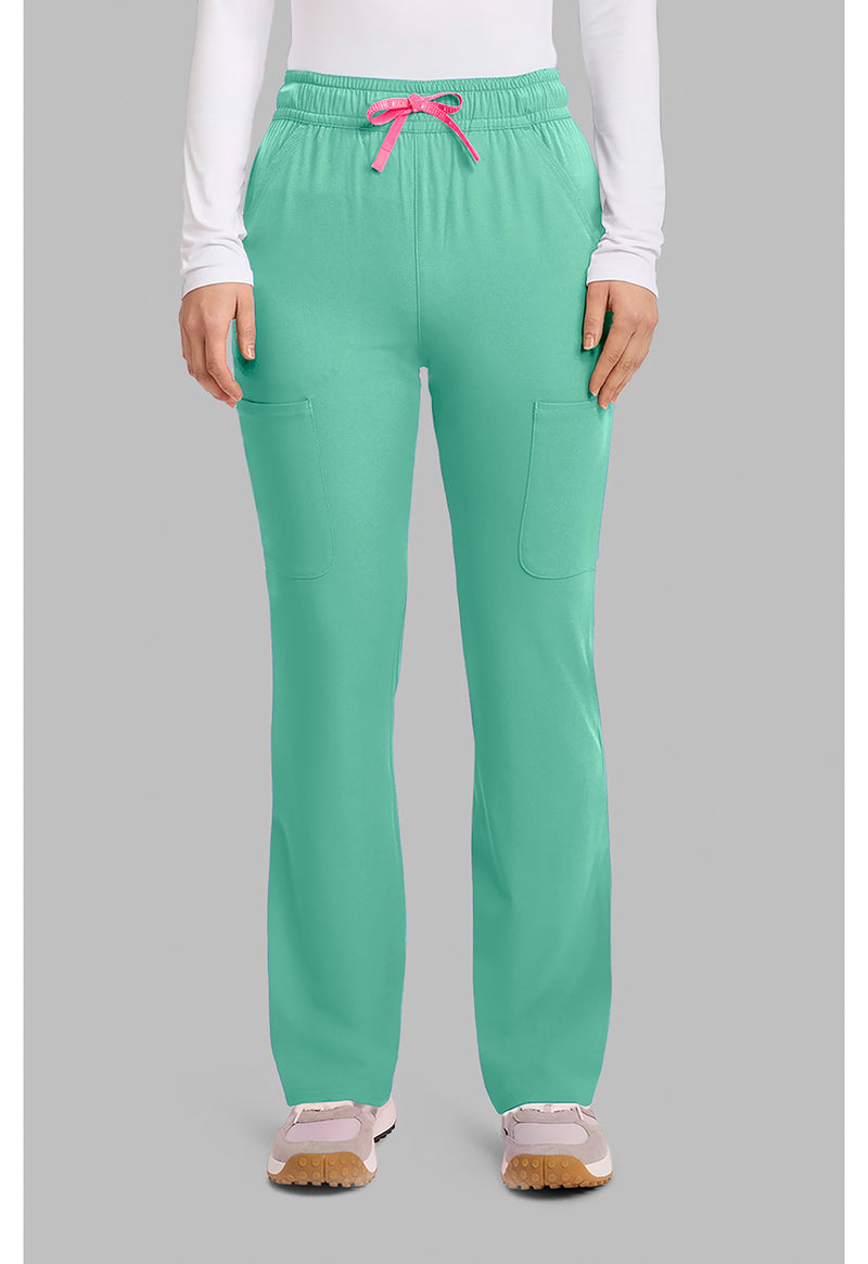 Mint Condition - Med Couture AMP Women Scrub Pants - Front View