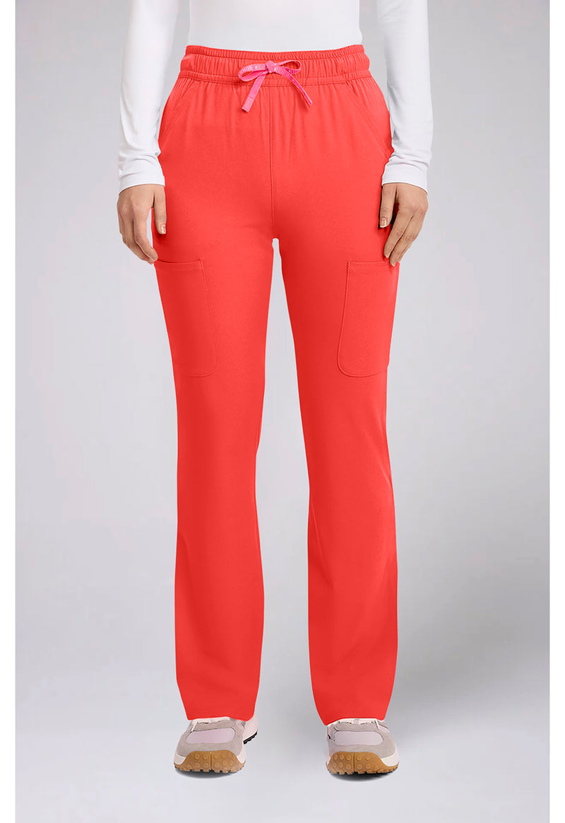 One In A Melon - Med Couture AMP Women Scrub Pants - Front View