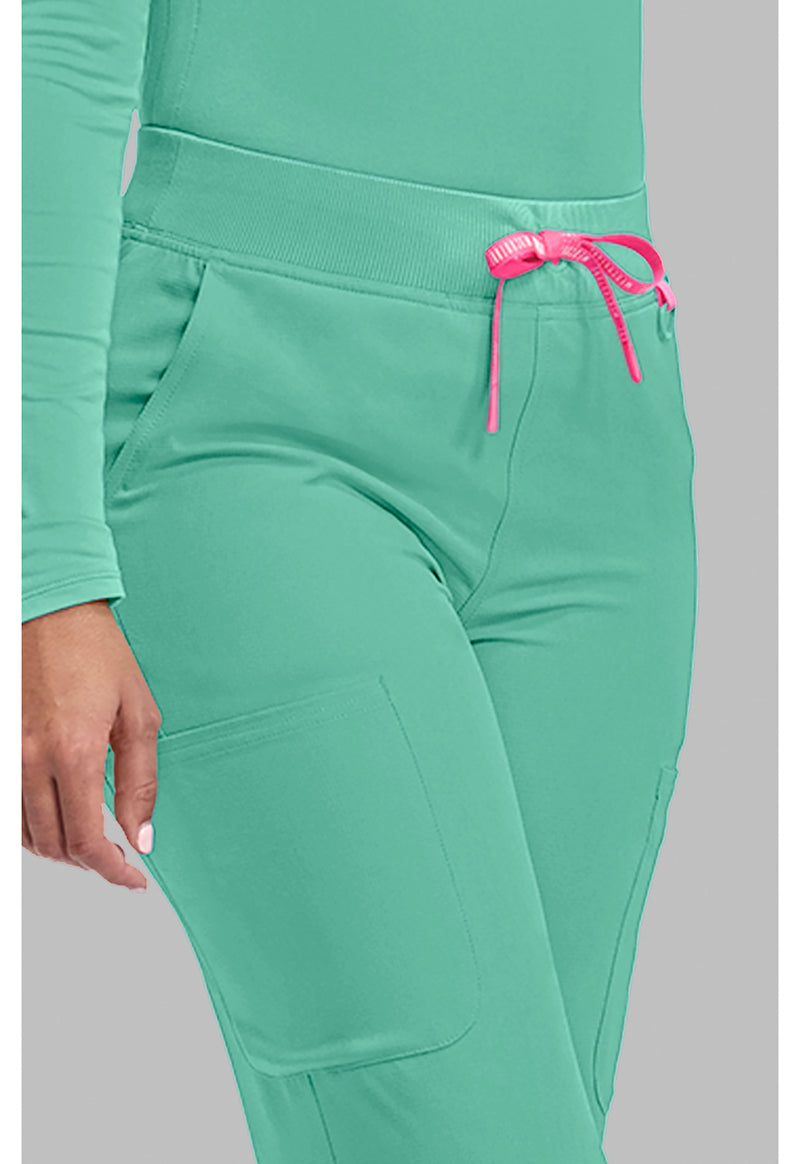 Mint Condition - Women's Wide Leg Pull On Scrub Pants (View 3)