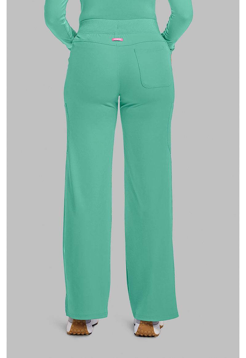 Mint Condition - Med Couture AMP Women Scrub Pants - Back View