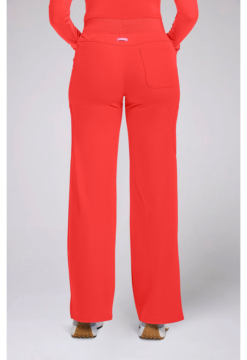 One In A Melon - Med Couture AMP Women Scrub Pants - Back View