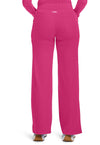 Pink Power - Med Couture AMP Women Scrub Pants - Back View