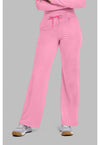 Pixel Pink - Med Couture AMP Women Scrub Pants - Front View