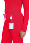 Solar Flare - Women's Wide Leg Pull On Scrub Pants (View 2)