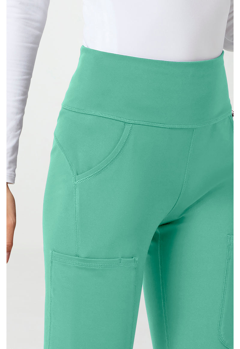 Mint Condition - Women's Flare Leg Yoga Scrub Pants (View 3)
