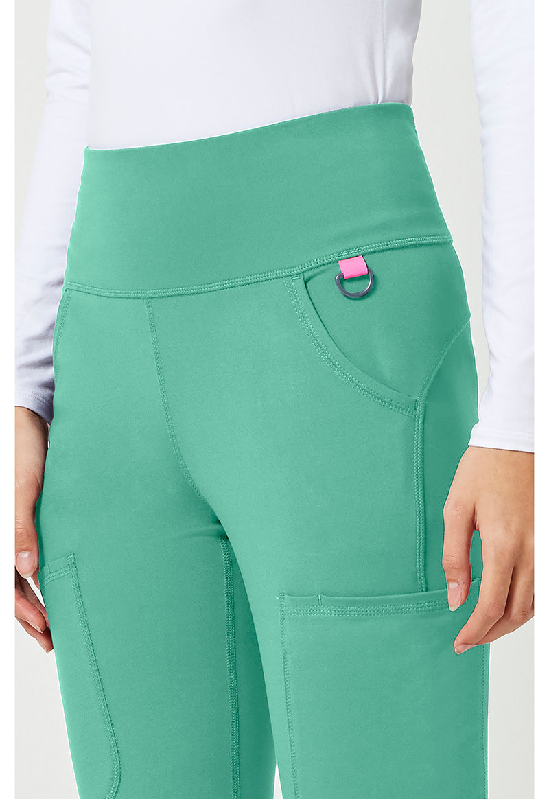 Mint Condition - Women's Flare Leg Yoga Scrub Pants (View 4)