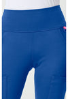 Royal - Women's Flare Leg Yoga Scrub Pants (View 2)