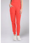 One In A Melon - Med Couture AMP Knit Women Scrub Pants - Front View