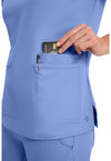 Ciel - Women's 3 Pocket Scrub Top (View 2)