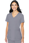 Cloud - Med Couture Insight Women Scrub Top - Front View