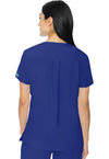 Galaxy - Med Couture Insight Women Scrub Top - Back View