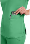 Mint Julep - Women's 3 Pocket Scrub Top (View 2)