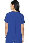 Royal - Med Couture Insight Women Scrub Top - Back View
