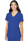 Royal - Med Couture Insight Women Scrub Top - Front View