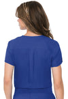 Galaxy - Med Couture Insight Women Scrub Top - Back View