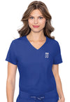 Galaxy - Med Couture Insight Women Scrub Top - Front View