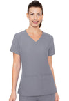 Cloud - Med Couture Insight Women Scrub Top - Front View