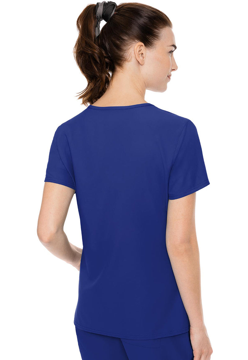 Galaxy - Med Couture Insight Women Scrub Top - Back View