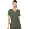 olive - Side Pocket Top