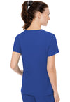 Royal - Med Couture Insight Women Scrub Top - Back View