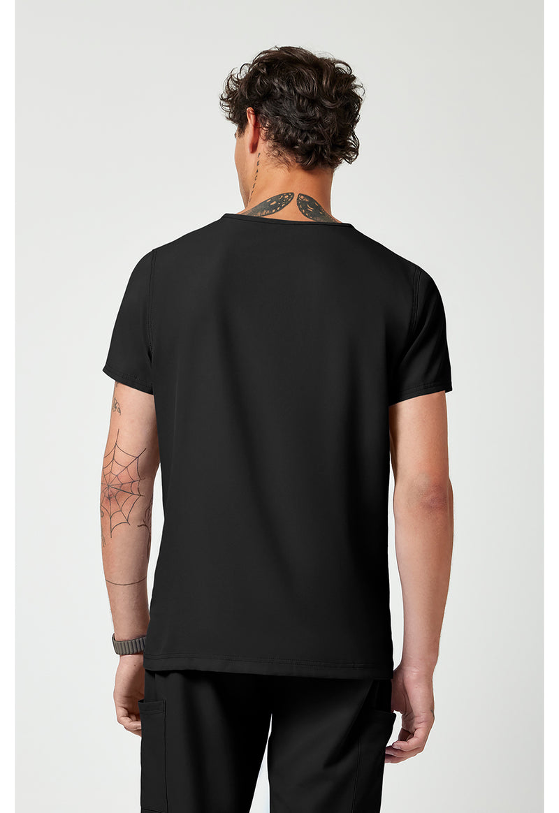 Black - 3 Pocket Top (Back)