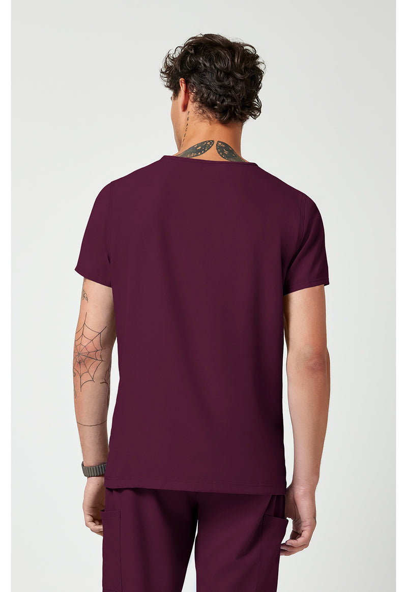 Wine - 3 Pocket Top (Back)