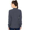 pewter - Zip Front Warm-Up With Shoulder Yokes