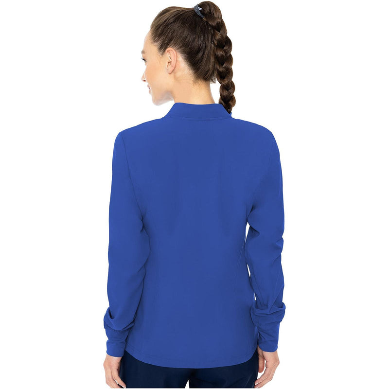 royal - Zip Front Warm-Up With Shoulder Yokes