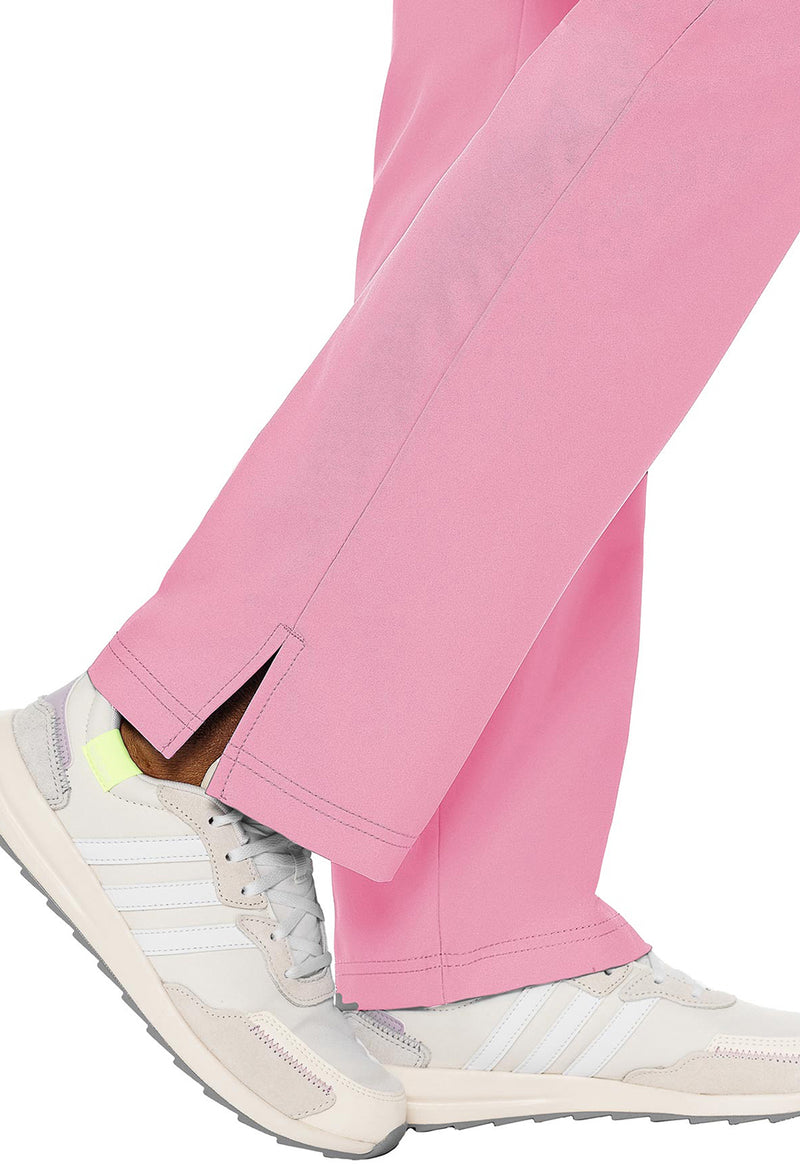 Taffy Pink - Women's Zipper Scrub Pants – Petite (View 3)