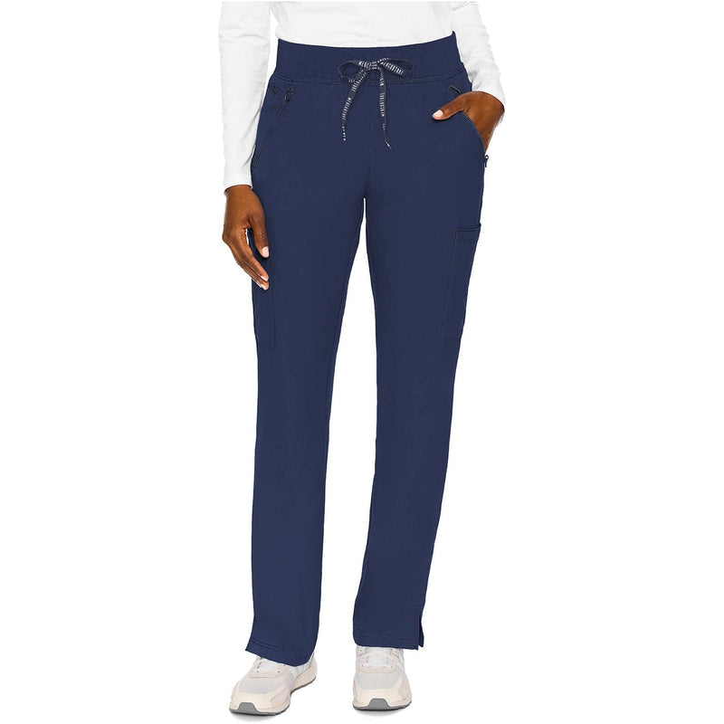 navy - Zipper Pant