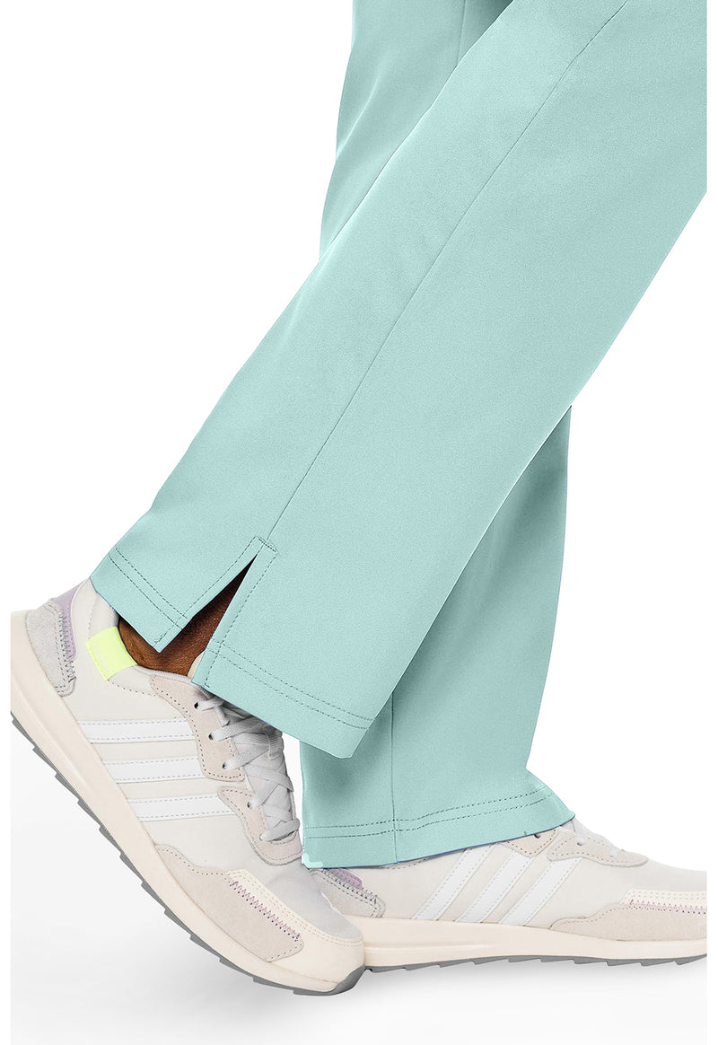 Arctic Aqua - Women's Zipper Scrub Pants – Regular (View 4)