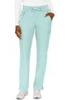 Arctic Aqua - Women's Zipper Scrub Pants