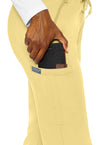 Copa Banana - Women's Zipper Scrub Pants – Regular (View 3)