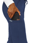 navy - Zipper Pant (View 3)